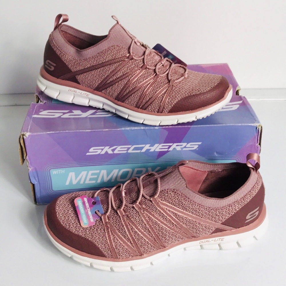 Skechers Glider Tuneful Stretch-Knit Bungees Sneak - Picture 1 of 9